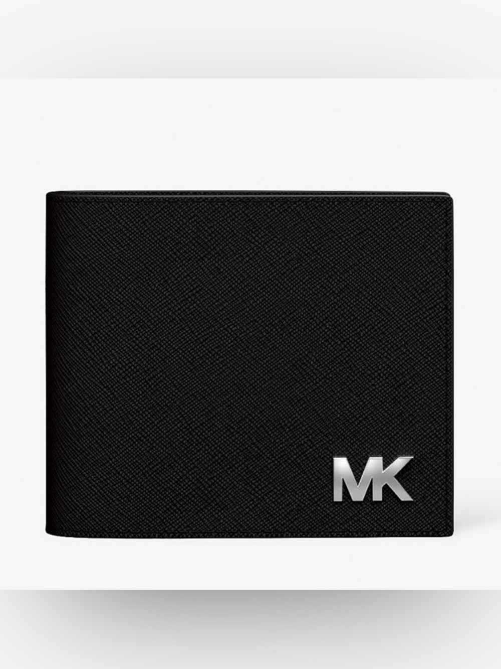 Michael Kors Black Saffiano Bifold Wallet with Card Slots